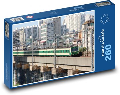 Metro - vlak - puzzle 260 dílků