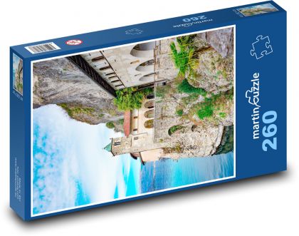 Monastery of Santa Caterina del Sasso - Puzzle 260 pieces, size 41x28.7 cm 