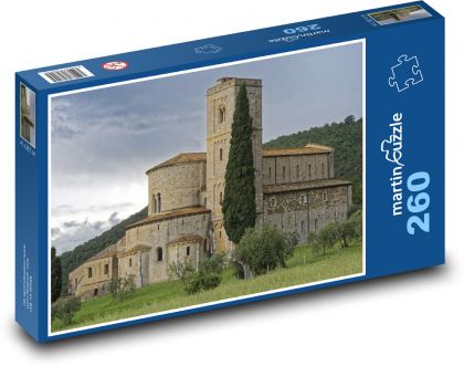 Taliansko  - Toskánsko - Puzzle 260 dielikov, rozmer 41x28,7 cm