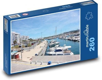 Spanien - Hafen - Ibiza - Puzzle - 260 Teile