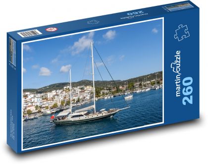 Greece - Skiathos - Puzzle 260 pieces, size 41x28.7 cm 
