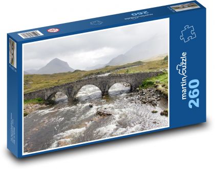 Most přes řeku - puzzle 260 dílků