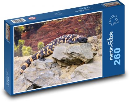 Plaz na kameňoch - Puzzle 260 dielikov, rozmer 41x28,7 cm