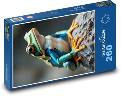 Žaba - Puzzle 260 dielikov, rozmer 41x28,7 cm