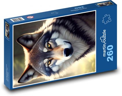 Der Wolf - Puzzle - 260 Teile