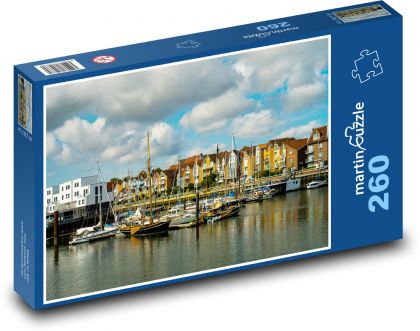 Prístav - Puzzle 260 dielikov, rozmer 41x28,7 cm