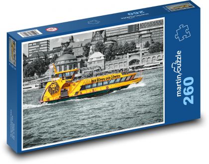 Hamburgský prístav - Puzzle 260 dielikov, rozmer 41x28,7 cm