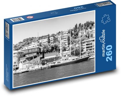 Bosfor - Stambuł - Puzzle 260 elementów, rozmiar 41x28,7 cm