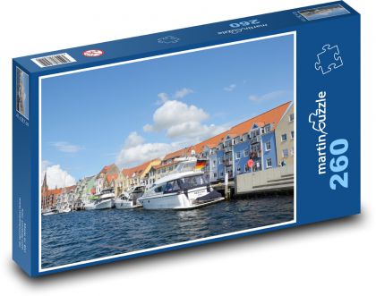 Denmark - Sonderborg - Puzzle 260 pieces, size 41x28.7 cm 