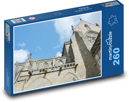 Katedrála v Dol de Bretagne - puzzle 260 dílků
