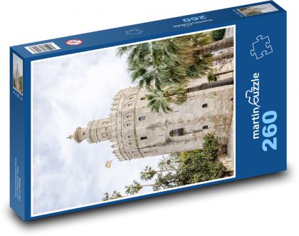 Torre del Oro Tower - Seville - Puzzle 260 pieces, size 41x28.7 cm 