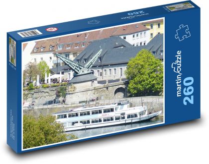 Würzburg -  Bawaria - Puzzle 260 elementów, rozmiar 41x28,7 cm