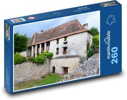Perigordův dům - Francie - puzzle 260 dílků