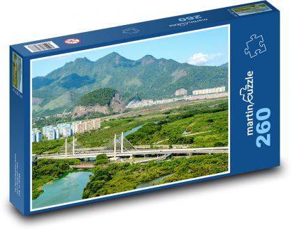 Brazília - Rio - Puzzle 260 dielikov, rozmer 41x28,7 cm