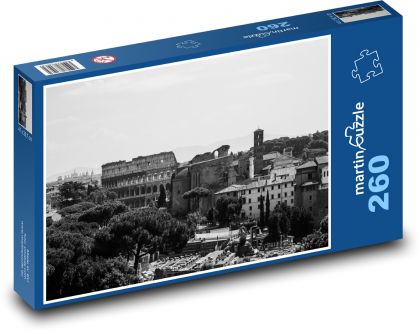 Rzym - Włochy - Puzzle 260 elementów, rozmiar 41x28,7 cm