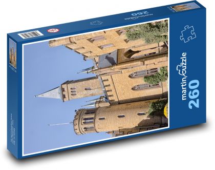 Hrad Hohenzollern - Německo  - puzzle 260 dílků