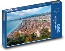 Francúzsko - pobrežie Puzzle 260 dielikov - 41 x 28,7 cm 