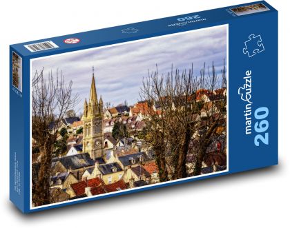 Notre Dame - veža, Francúzsko - Puzzle 260 dielikov, rozmer 41x28,7 cm