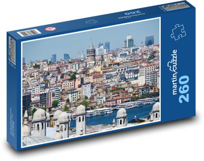 Stambuł - Turcja - Puzzle 260 elementów, rozmiar 41x28,7 cm