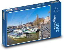 Přístav - Německo Puzzle 260 dílků - 41 x 28,7 cm