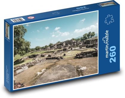 Mexiko - zrúcaniny - Puzzle 260 dielikov, rozmer 41x28,7 cm
