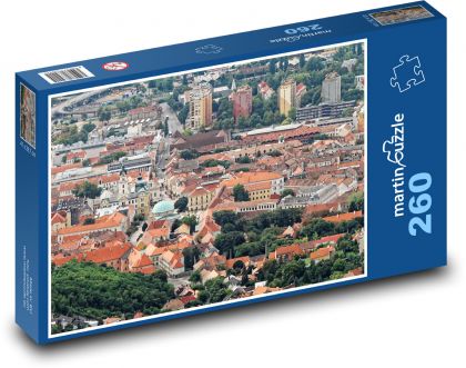 Ungarn - Stadt - Puzzle - 260 Teile