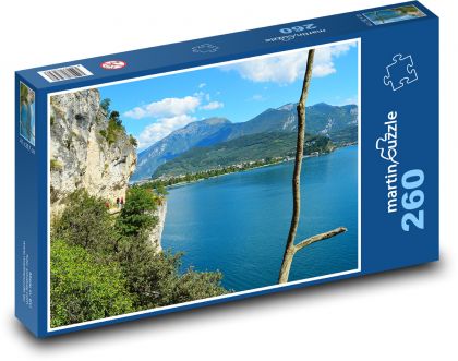 Garda - jezero - Puzzle 260 dílků, rozměr 41x28,7 cm