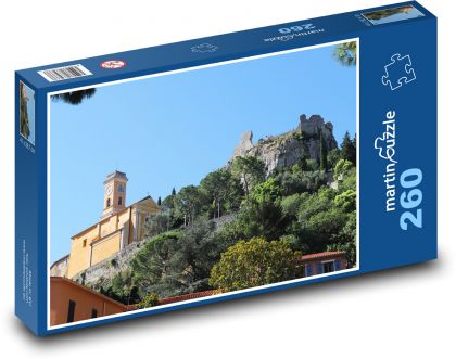 Francúzska riviéra - Puzzle 260 dielikov, rozmer 41x28,7 cm