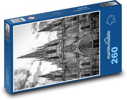 Barcelona - katedrála - Puzzle 260 dílků, rozměr 41x28,7 cm