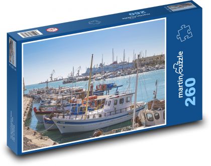 Hafen - Schiffe - Puzzle - 260 Teile