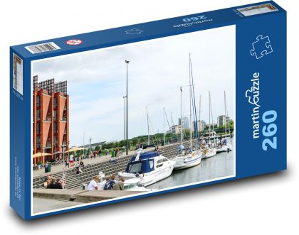 Yachten im Hafen - Puzzle - 260 Teile