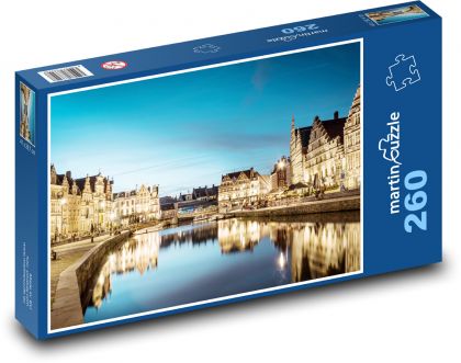 Gent - Belgicko - Puzzle 260 dielikov, rozmer 41x28,7 cm