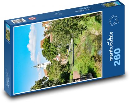 Germany - river - Puzzle 260 pieces, size 41x28.7 cm 