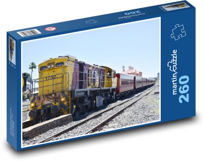Train - Puzzle 260 pieces, size 41x28.7 cm 