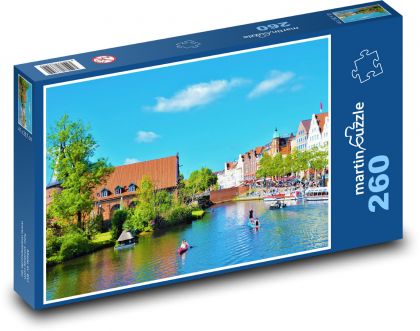 Lubeck - Nemecko - Puzzle 260 dielikov, rozmer 41x28,7 cm