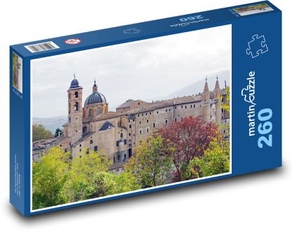 Urbino - Włochy - Puzzle 260 elementów, rozmiar 41x28,7 cm