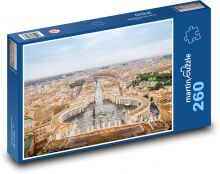 Vatikán - Rím Puzzle 260 dielikov - 41 x 28,7 cm 