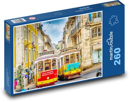 Lisabon - Portugalsko - Puzzle 260 dielikov, rozmer 41x28,7 cm