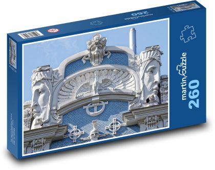 Latvia: Riga, - Puzzle 260 pieces, size 41x28.7 cm 