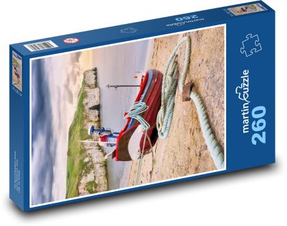 Na lądzie - Puzzle 260 elementów, rozmiar 41x28,7 cm