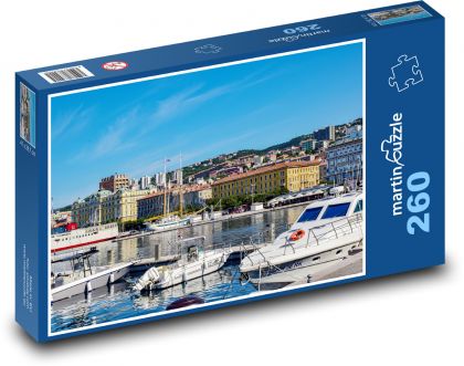 Port - Zadar, Croatia - Puzzle 260 pieces, size 41x28.7 cm 