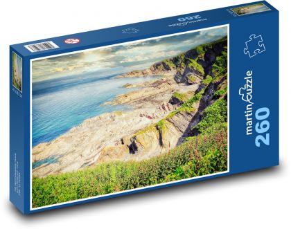 Coast of England - Puzzle 260 pieces, size 41x28.7 cm 