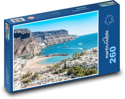 Gran Canaria - prístav - Puzzle 260 dielikov, rozmer 41x28,7 cm