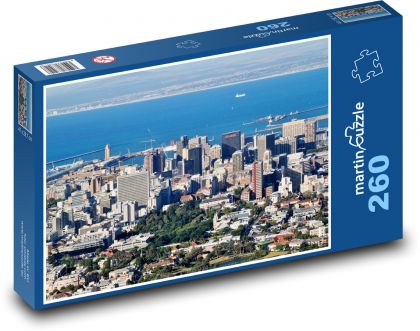 Cape Town - South Africa - Puzzle 260 pieces, size 41x28.7 cm 