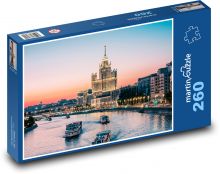 Západ slnka - Moskva Puzzle 260 dielikov - 41 x 28,7 cm