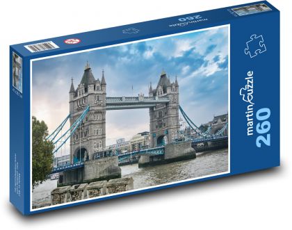 London, England - Puzzle 260 pieces, size 41x28.7 cm 