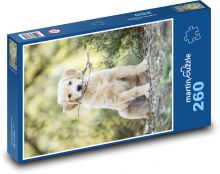 Retriever - štěně Puzzle 260 dílků - 41 x 28,7 cm