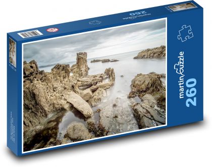 Prímorská krajina - Puzzle 260 dielikov, rozmer 41x28,7 cm