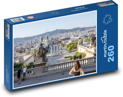 BARCELONA - ŠPANIELSKO - Puzzle 260 dielikov, rozmer 41x28,7 cm