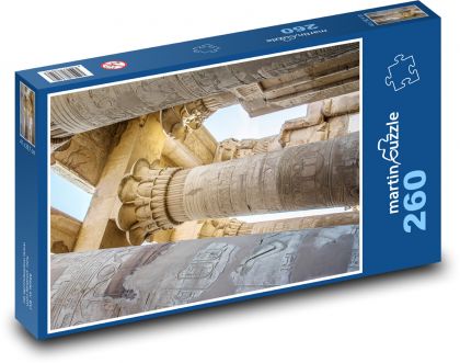 Temple - Egypt - Puzzle 260 pieces, size 41x28.7 cm 